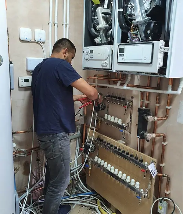boiler installation in Hampton
