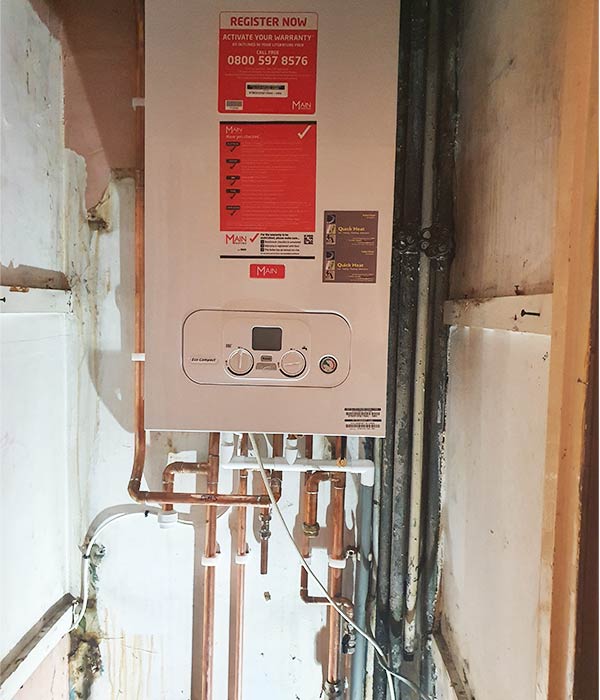 central heating repair in Hampton