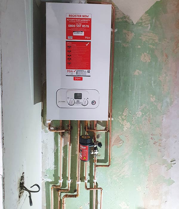 Installation of Baxi Compact boiler in Southall